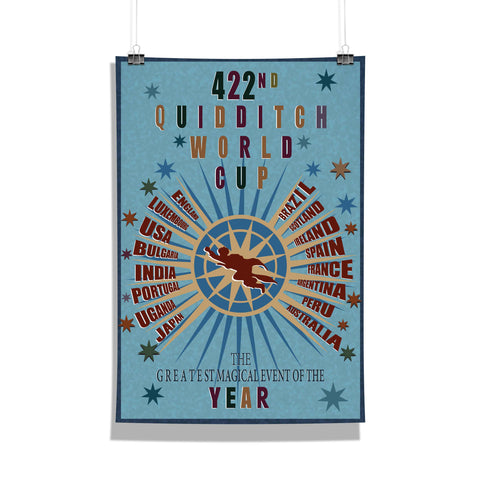Harry Potter Quidittch World Cup Poster