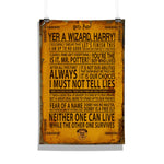 Harry Potter Quotes Poster