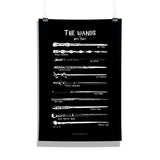 Harry Potter Wands Poster