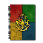 Harry Potter Pack of 2 House Crest 3 Notebook + Gryffindor Notebook