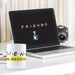 Friends the reunion - Logo (White) Morphing Magic Heat Sensitive Mugs