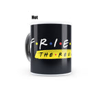 Friends the reunion - Logo (Black) Morphing Magic Heat Sensitive Mugs