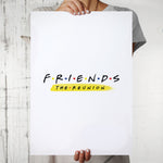 Friends: The Reunion - Logo (White) poster