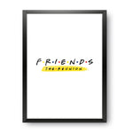 Friends: The Reunion - Logo (White) poster