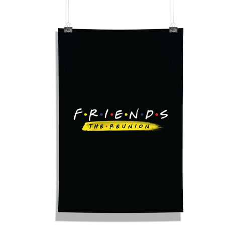 Friends: The Reunion - Logo (Black) Poster