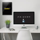 Friends: The Reunion - Logo (Black) Poster