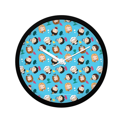 Friends Tv Series Friends Chibi New Wall Clock