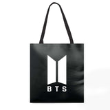 BTS Logo Canvas Handbag