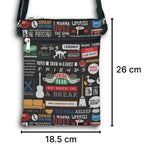friends infographic sling bag dimension image