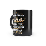 Harry Potter - To Use Magic Now Design Premium Black Patch Coffee Mug 350ml