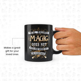 Harry Potter - To Use Magic Now Design Premium Black Patch Coffee Mug 350ml