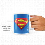 DC Comics Design of Superman Logo Coffee Mug