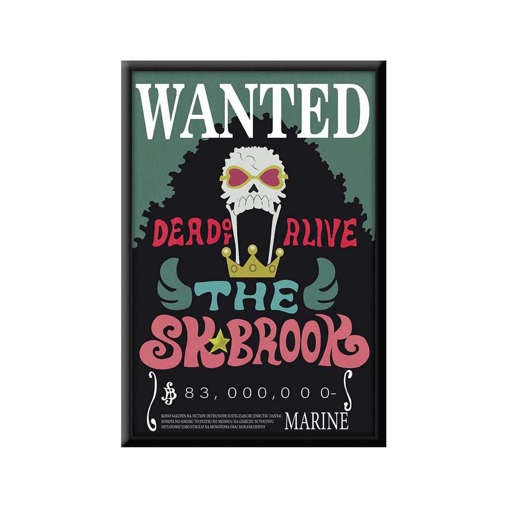 One Piece anime Wanted Poster - Shanks Bounty official merch